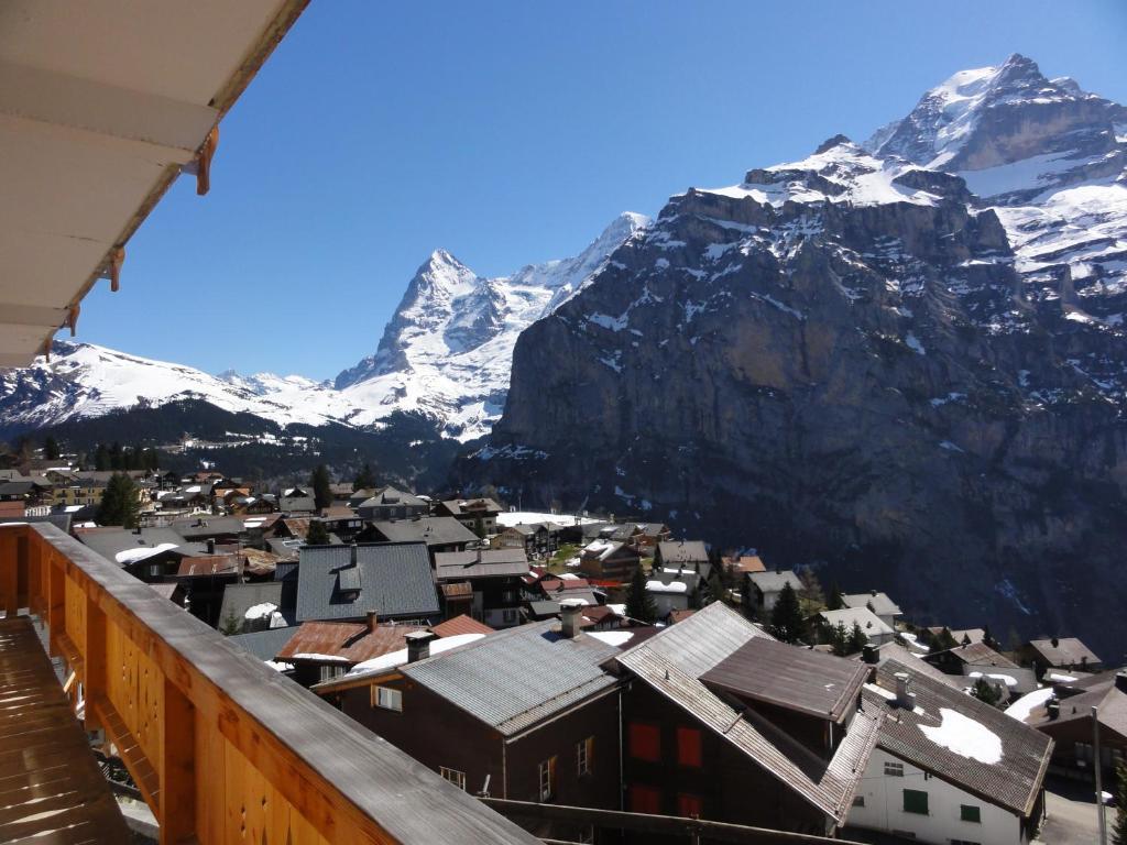 Chalet Schoenbuehl Mürren Exteriör bild