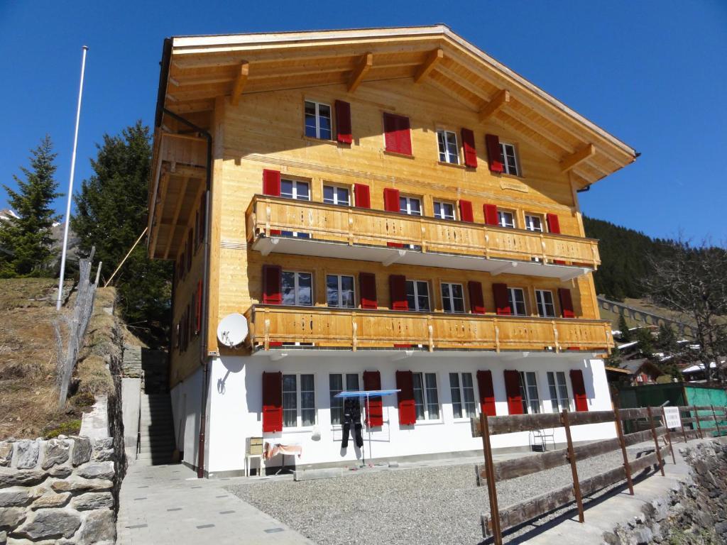 Chalet Schoenbuehl Mürren Exteriör bild